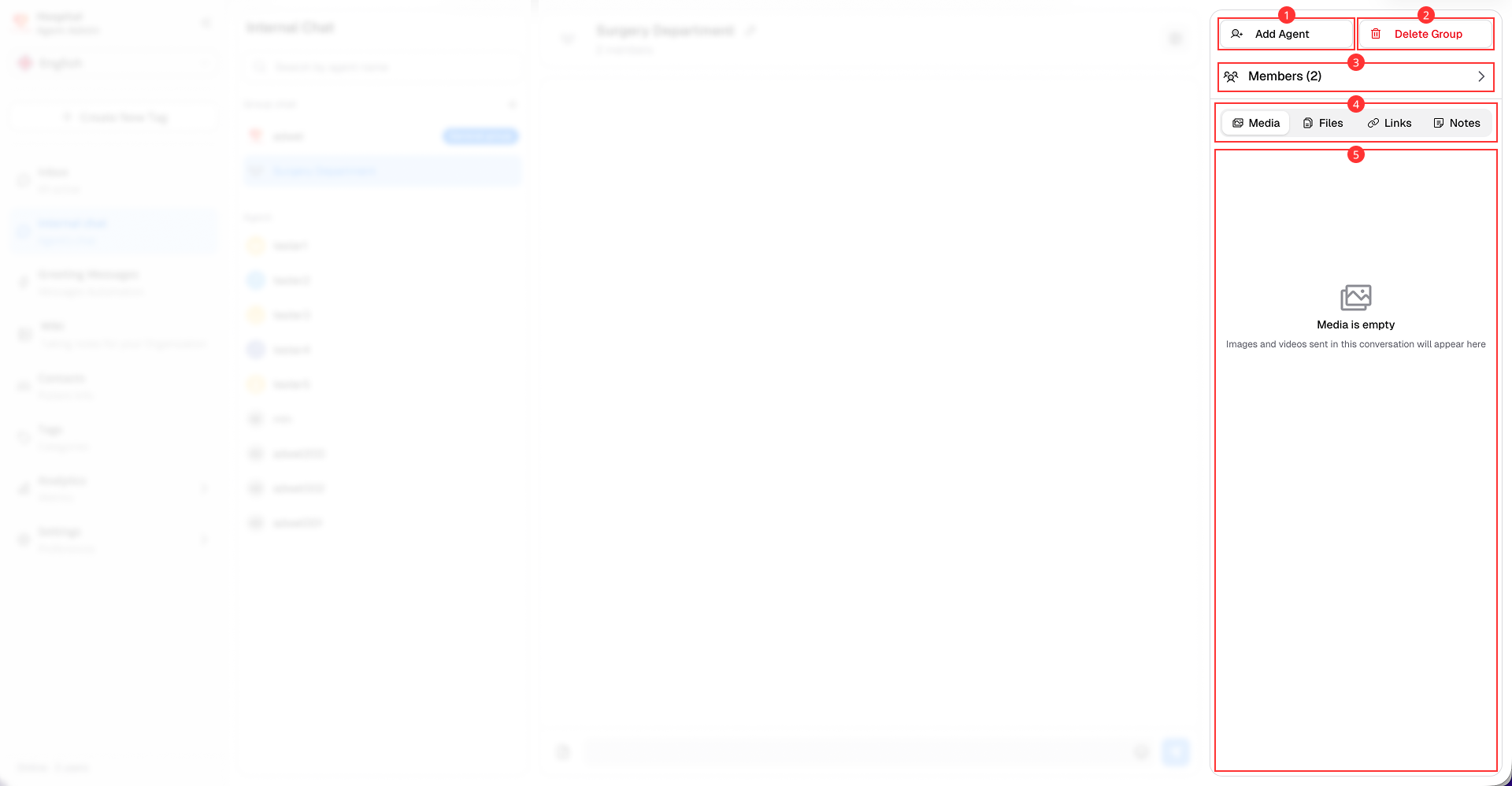 Chat Information Type 2 Panel